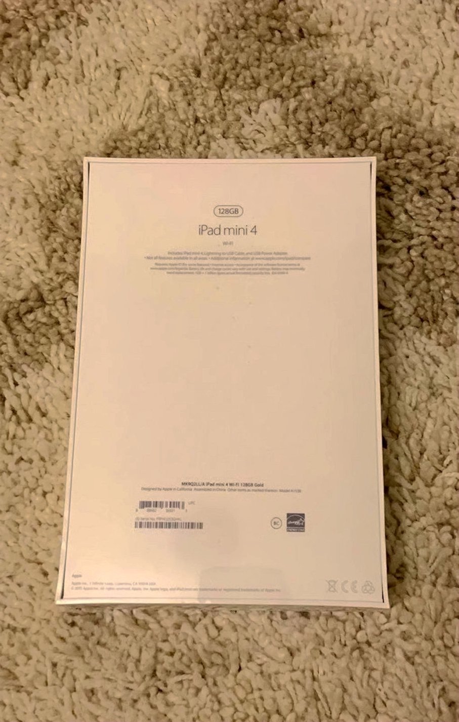 Apple iPad mini 4 128GB Gold Unlocked - Used image 2