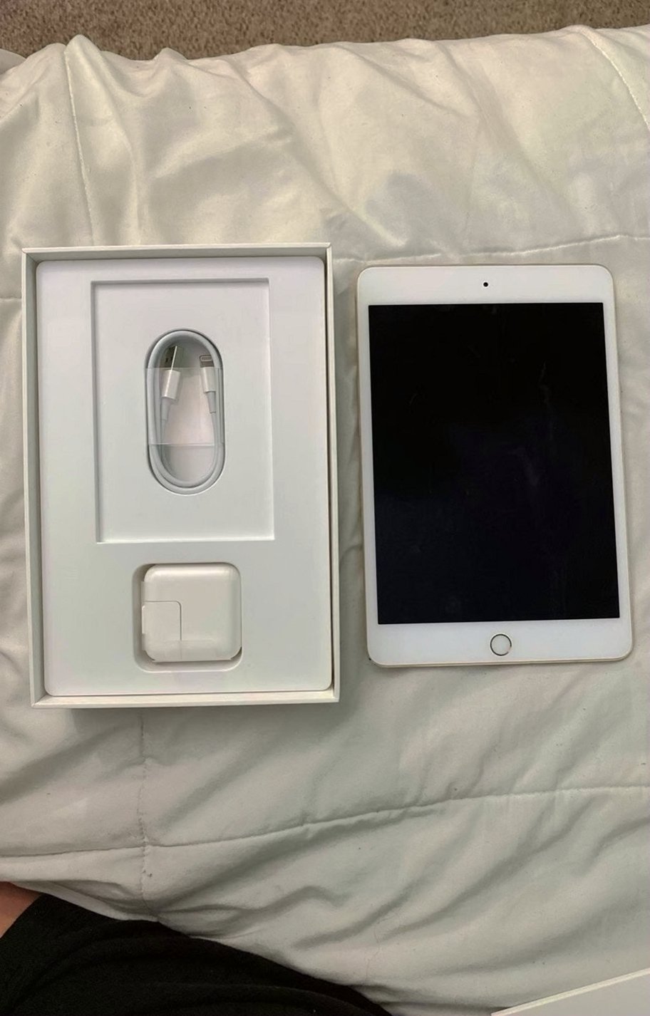 Apple iPad mini 4th Generation 128GB Gold Unlocked - Used image 5