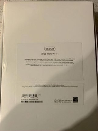 Apple iPad Mini 5th Generation 256GB Space Gray Unlocked - Used image 3