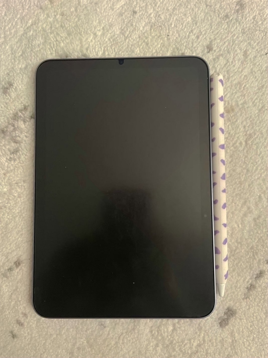 Apple iPad Mini 6th Generation 64GB Purple Unlocked - Used image 5