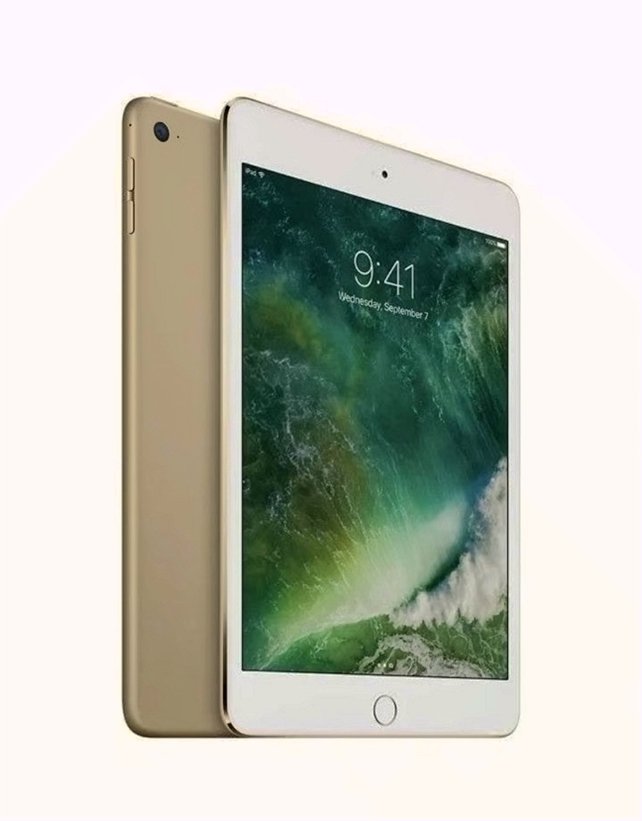 Apple iPad Mini 4th Generation 128GB Gold Unlocked - Used