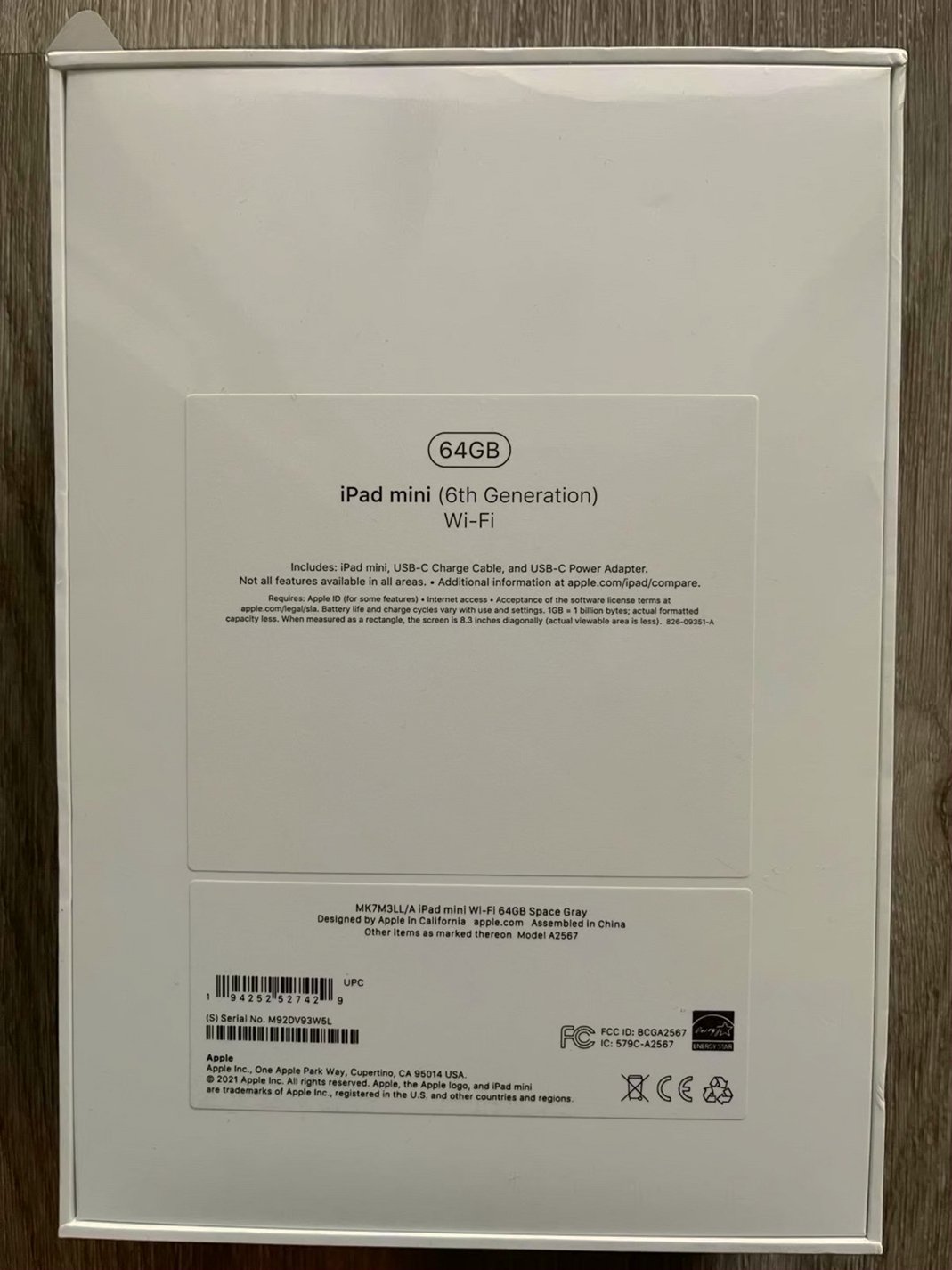 Apple iPad Mini 6th 3K89 64GB Gray Unlocked - Used image 4