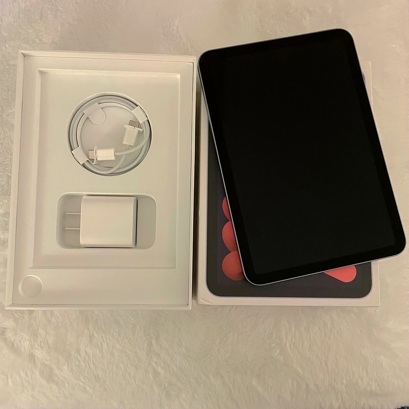 Apple iPad mini 6th Gen 256GB Purple Unlocked - Used image 2