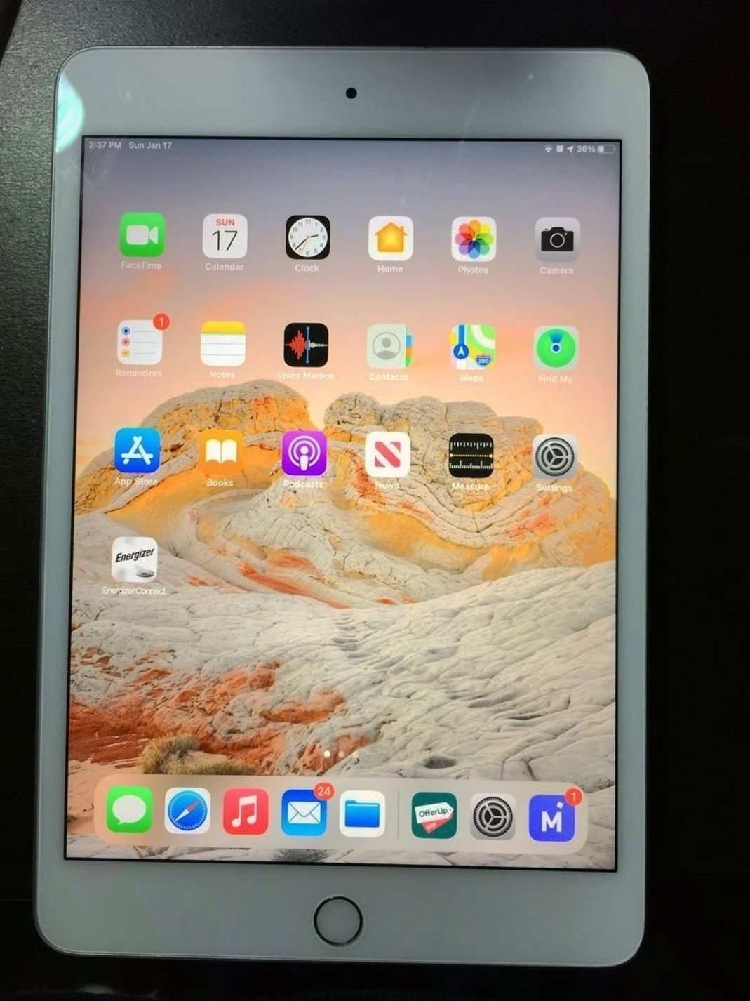 Apple iPad mini 5C91 64GB Space Gray Unlocked - Used image 3