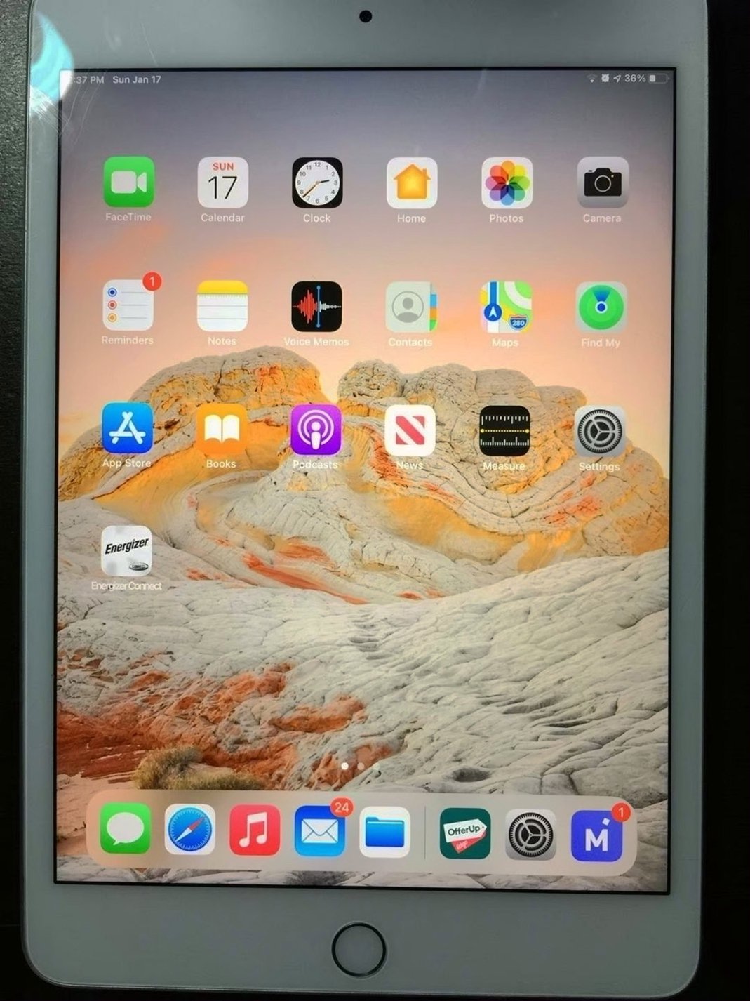 Apple iPad mini 5C91 64GB Space Gray Unlocked - Used image 4