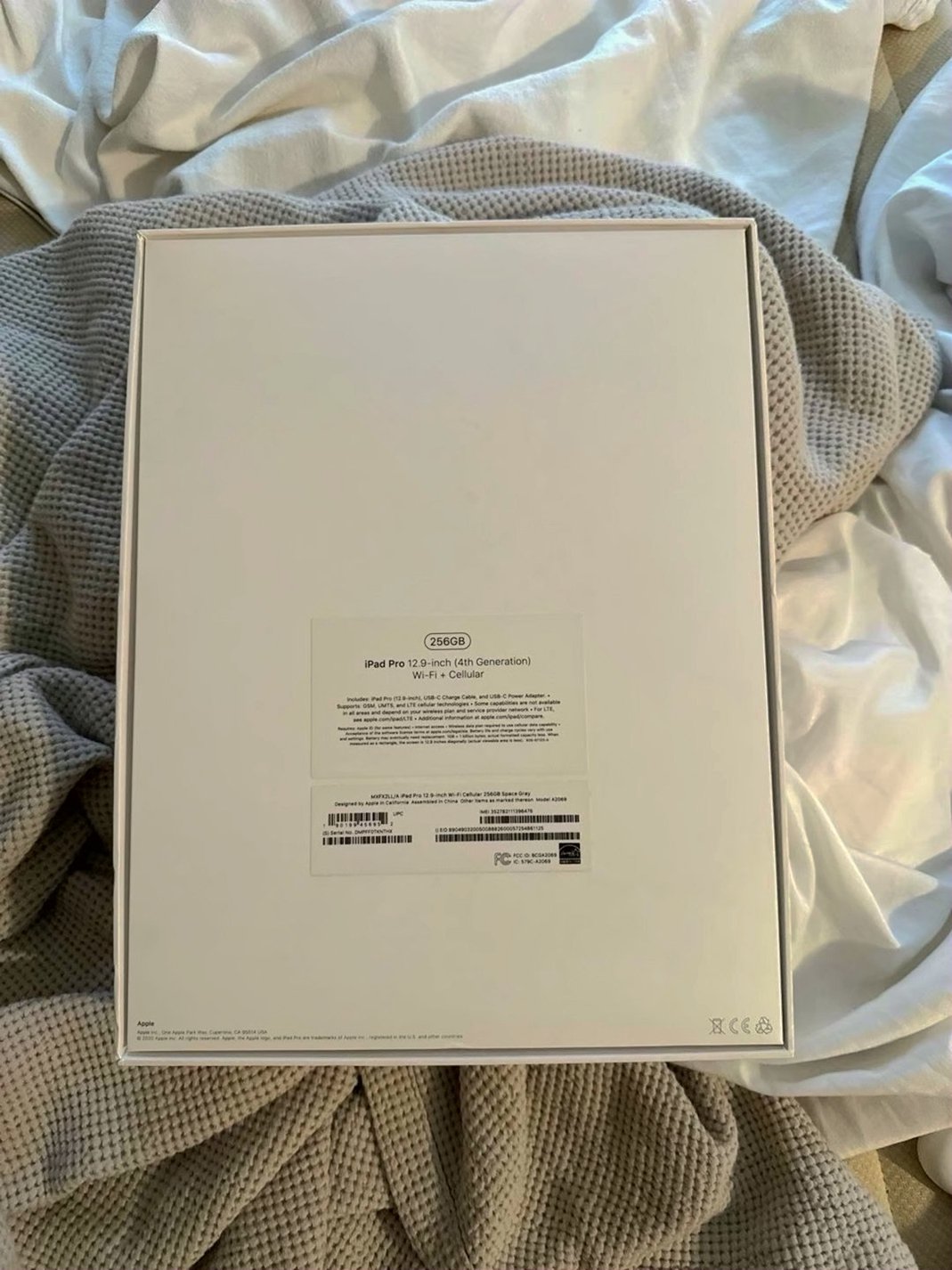 Apple iPad Pro 4th Generation 12.9 256GB Silver Unlocked - Used image 2