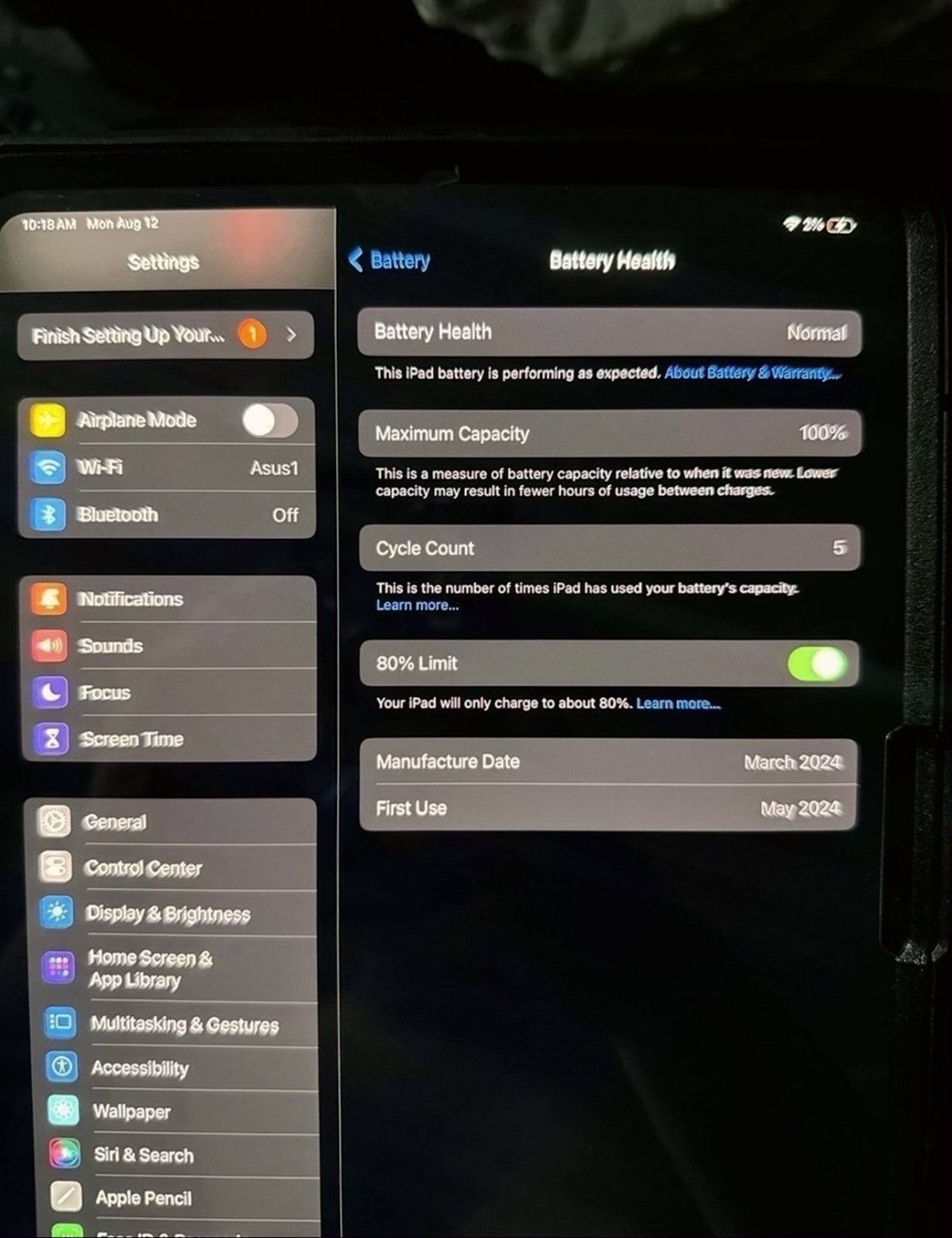 Apple iPad Pro 11-inch M4 5th Gen Unlocked - Used image 4