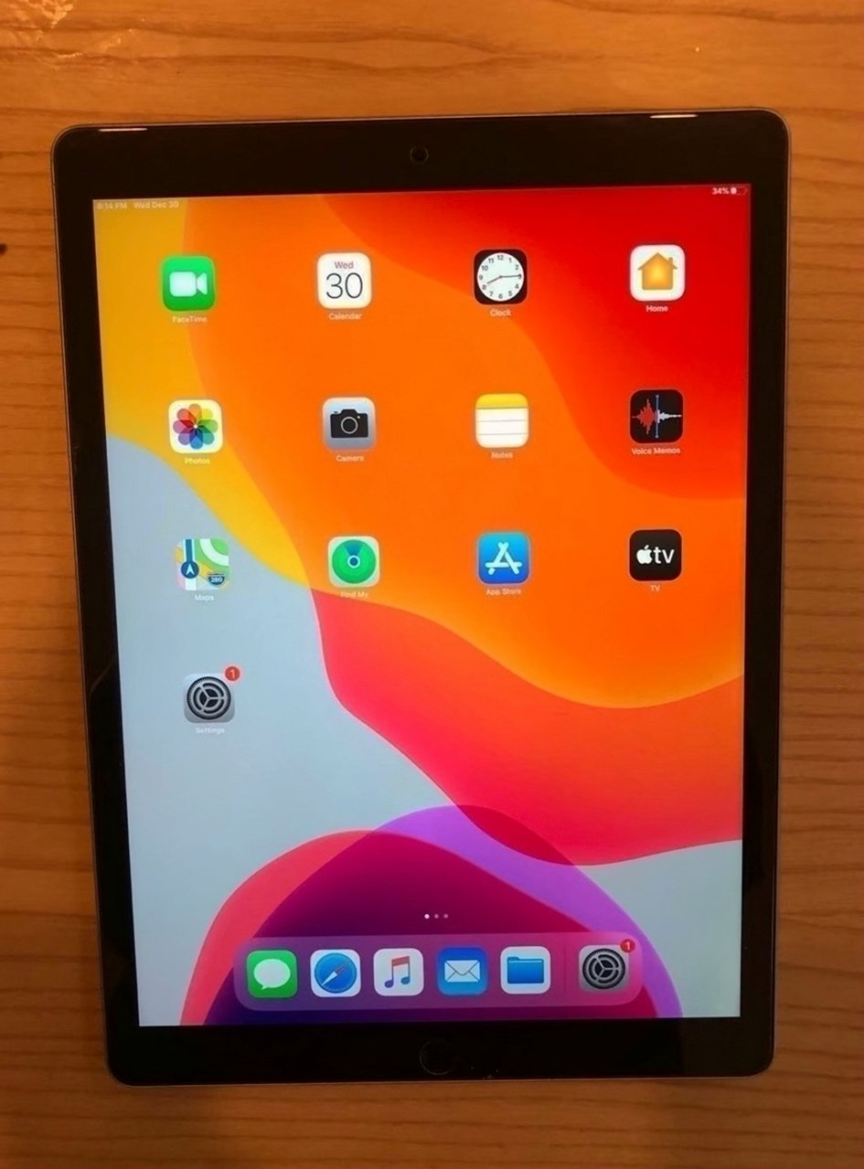 Apple iPad Pro 12.9 128GB Space Gray Unlocked - Used