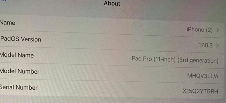 Apple iPad Pro 11in 3rd Generation 256GB Unlocked - Used image 2