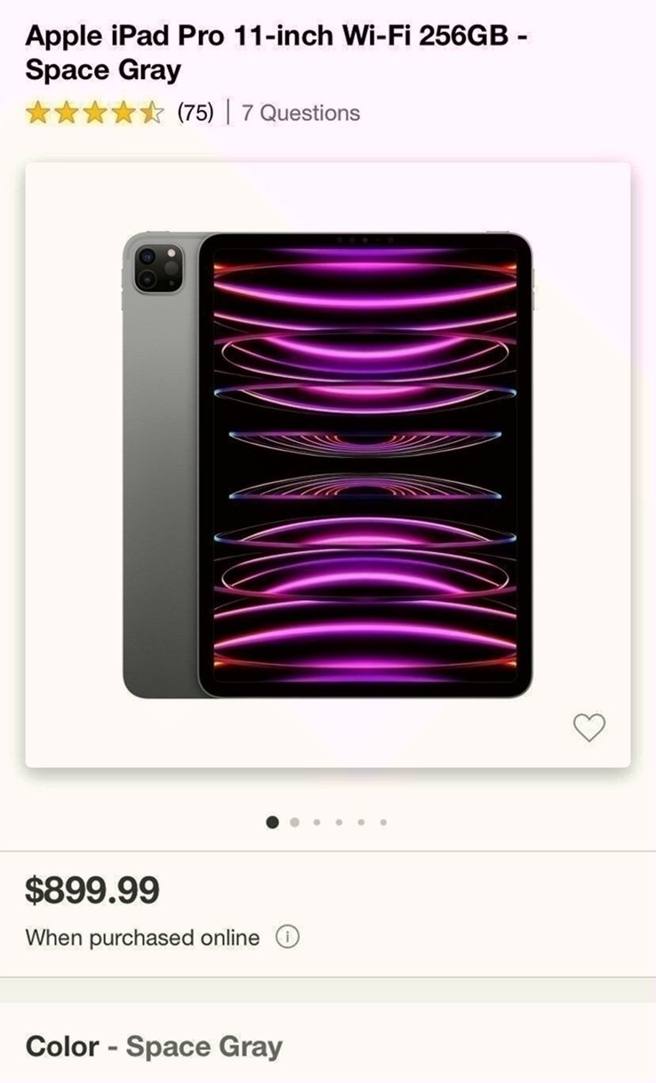 Apple iPad Pro 11in 3rd Generation 256GB Unlocked - Used image 3