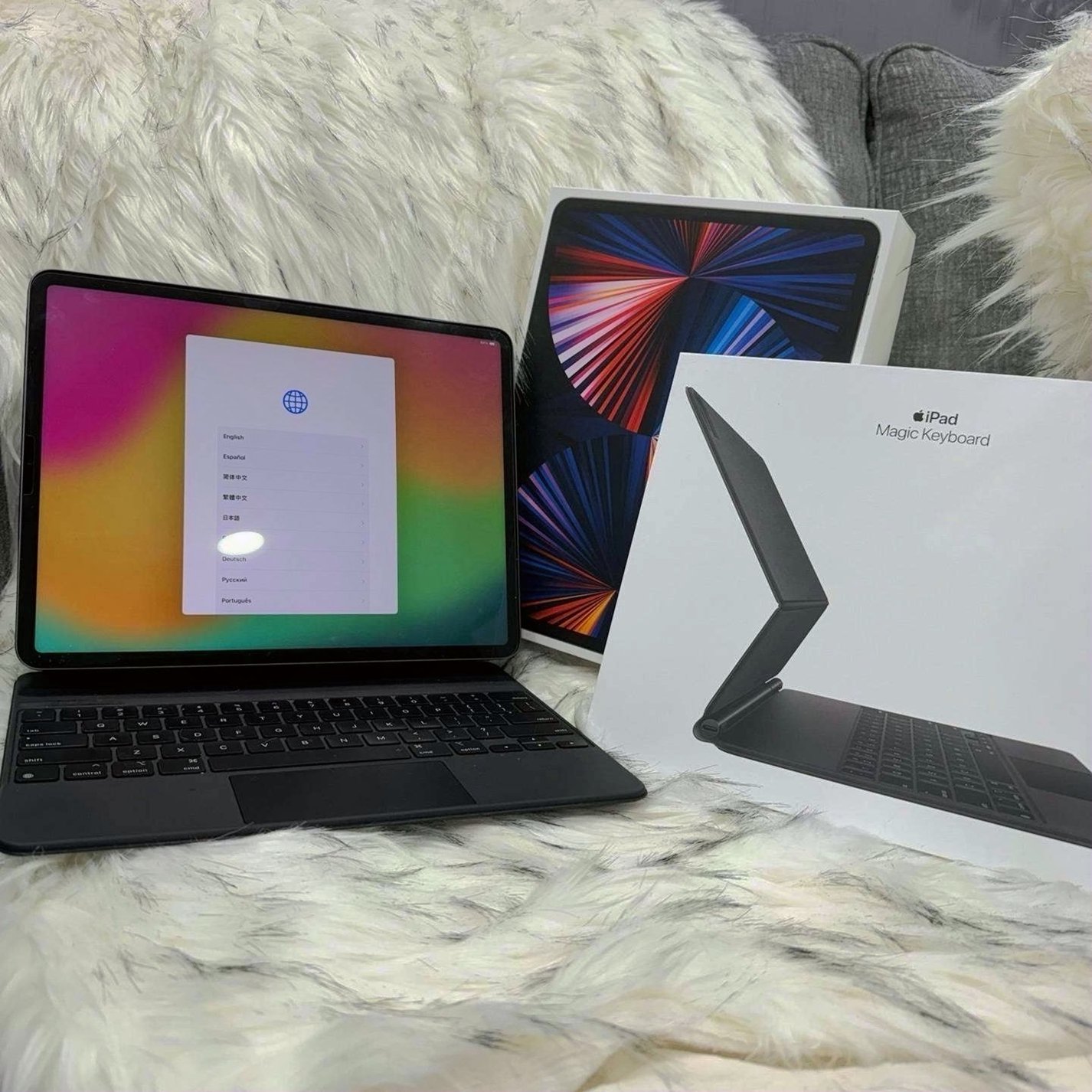 Apple iPad Pro 12.9 inch 5th Gen 128GB Space Grey Unlocked - Used