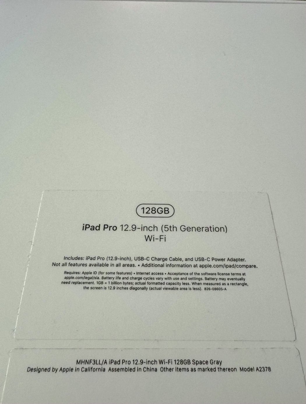 Apple iPad Pro 12.9in 128GB Space Gray Unlocked - Used image 5