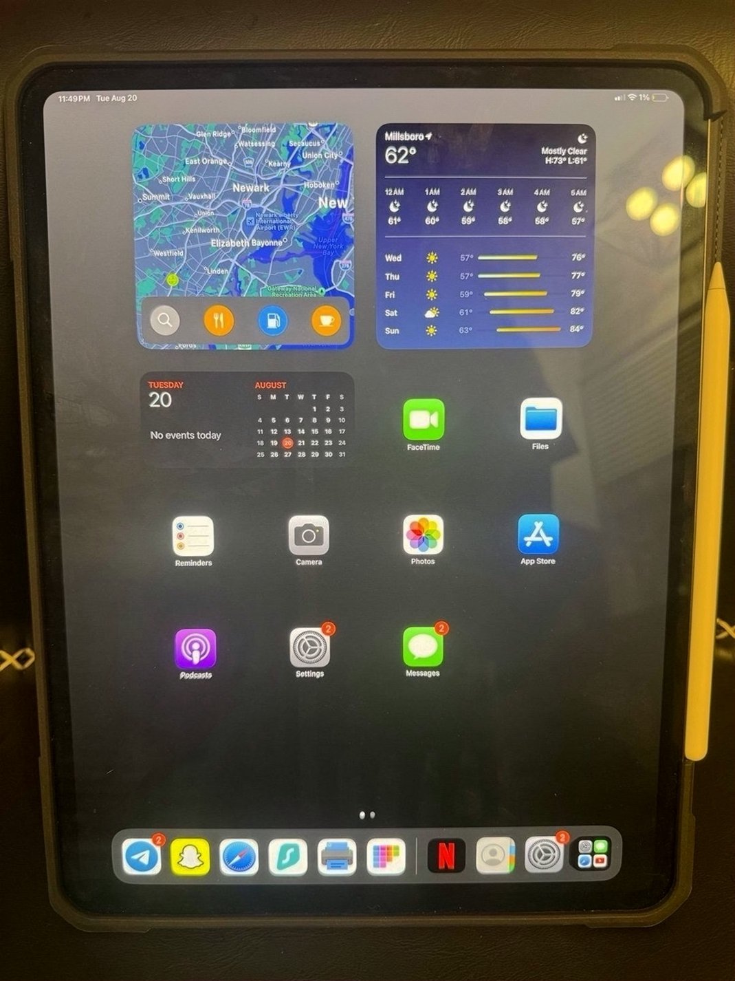 Apple iPad Pro 13" 256GB Space Black Unlocked - Used