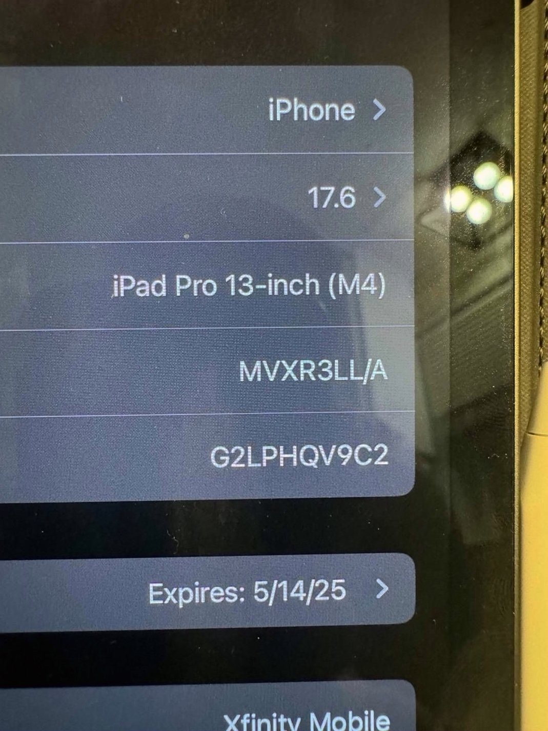 Apple iPad Pro 13" 256GB Space Black Unlocked - Used image 5