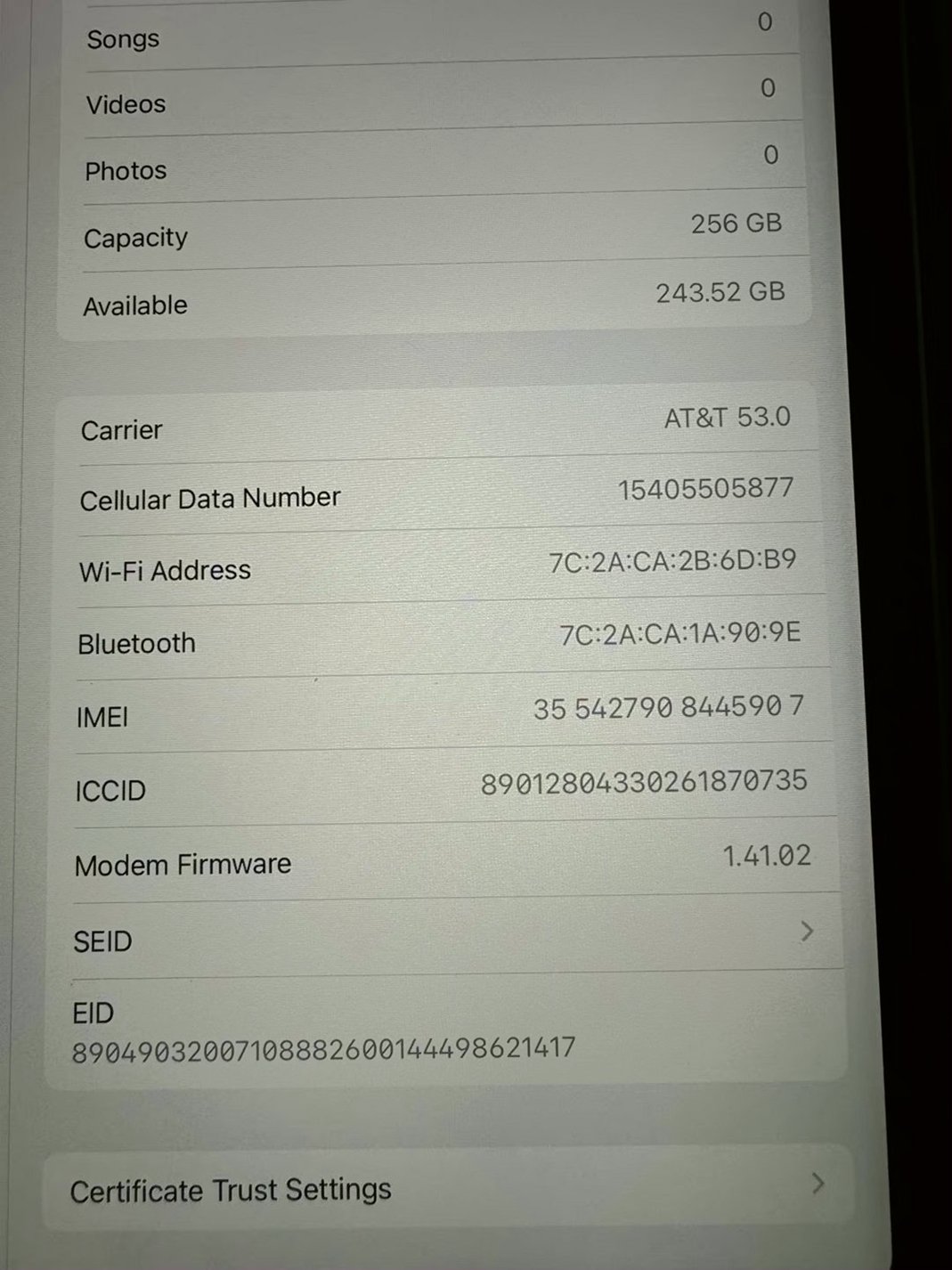 Apple iPad Pro 4th Gen 11in 256GB Space Gray Unlocked - Used image 4