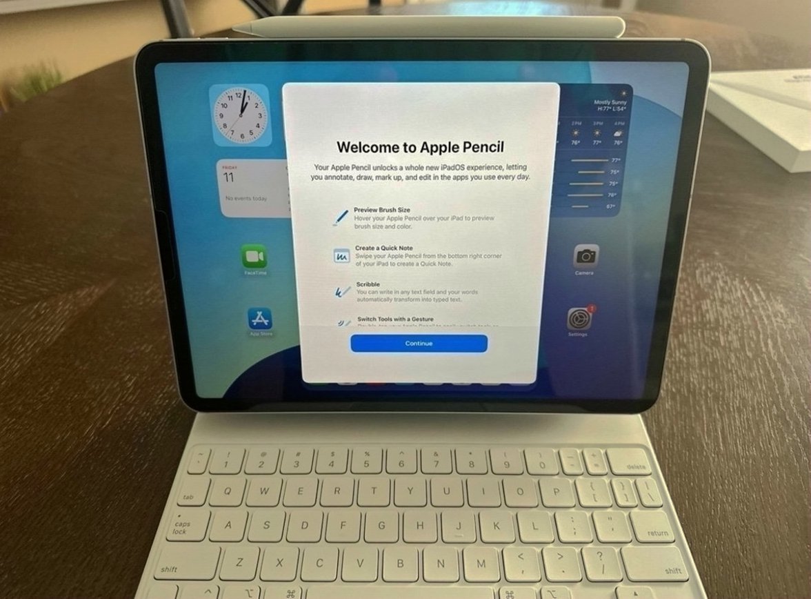 Apple iPad Pro 11 inch M2 256GB Silver Unlocked - Used