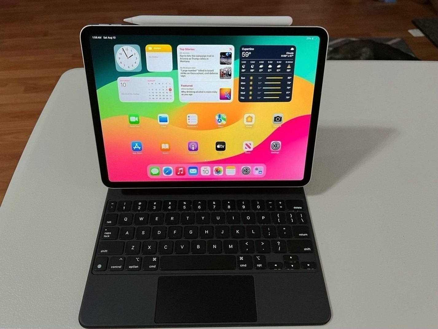 Apple iPad Pro 2nd Generation 128GB Silver Unlocked - Used