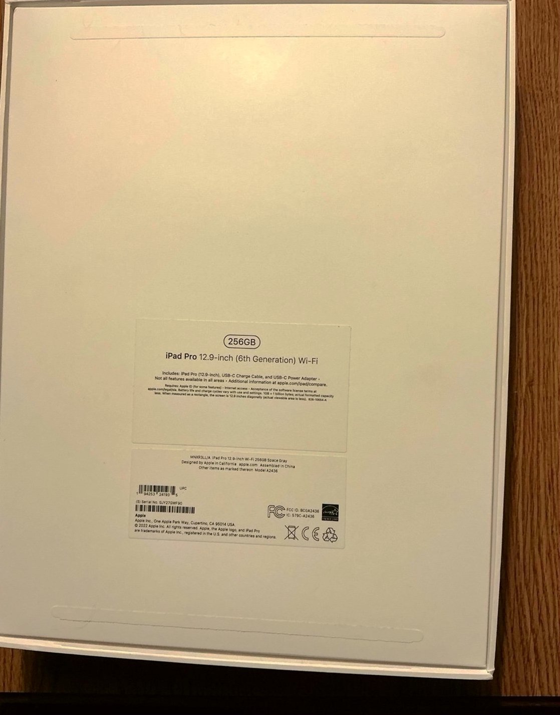 Apple iPad Pro 12.9 6th Generation 256GB Wi-Fi Unlocked - Used image 2