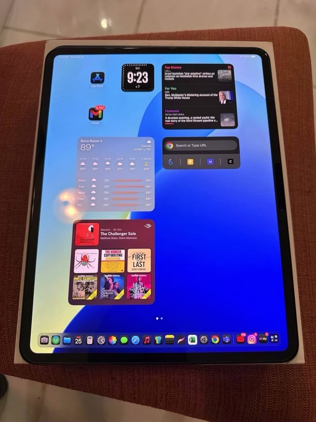 Apple iPad Pro M4 13” 512GB Space Black Unlocked Used image 4