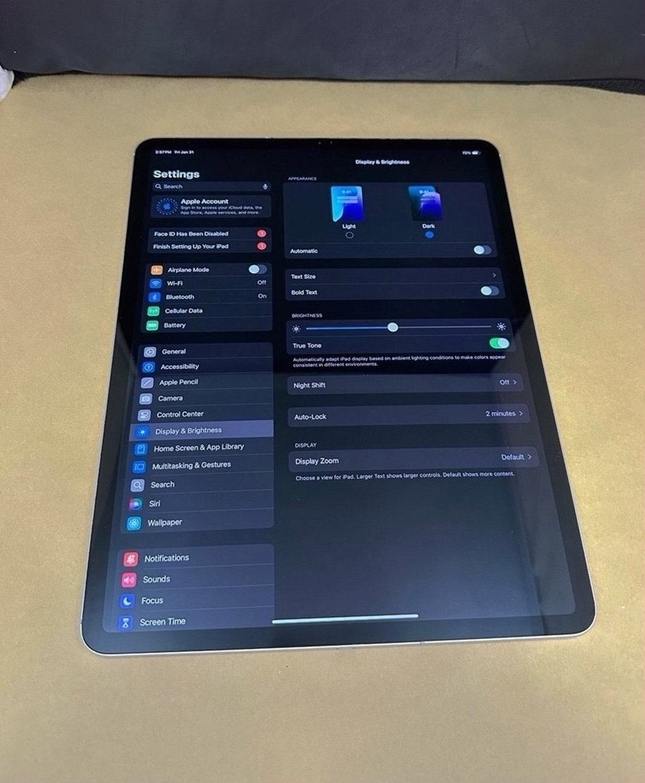 Apple iPad Pro 12.9 inch 4th Gen 256GB Silver Unlocked - Used image 3
