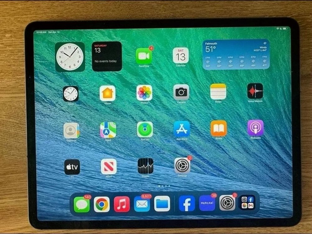 Apple iPad Pro 4th Generation 128GB Silver Unlocked - Used