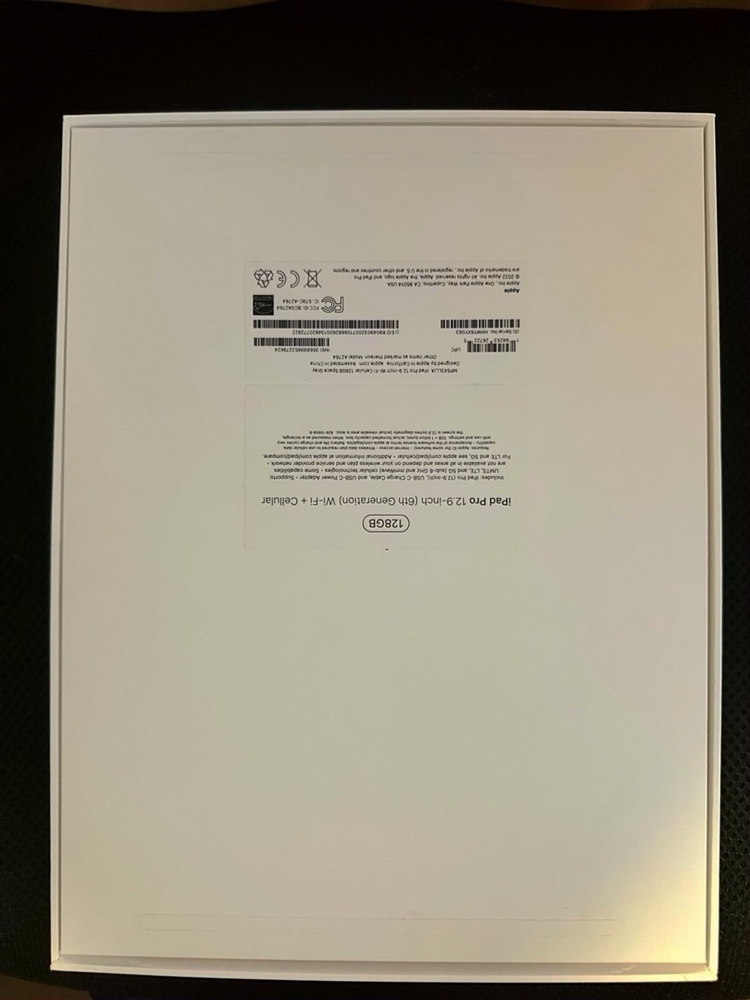 Apple iPad Pro 6th Generation 128GB Gray Unlocked - Used image 4