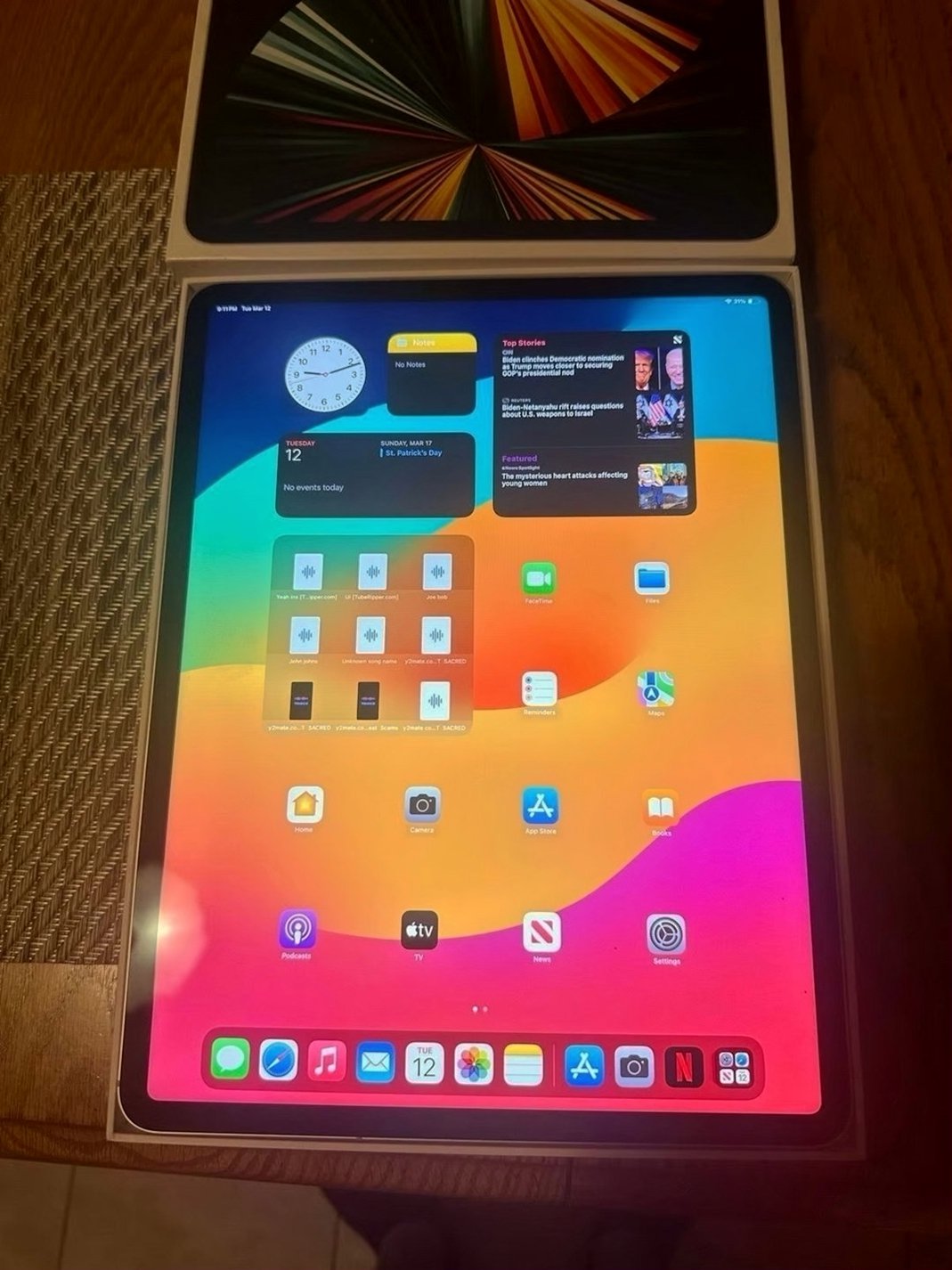 Apple iPad Pro 5th Generation 128GB Silver Unlocked - Used