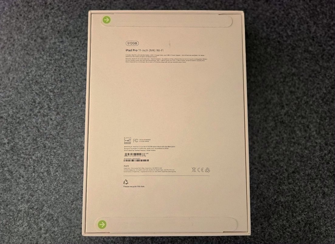 Apple iPad Pro M4 512GB Space Black Unlocked - Used image 4