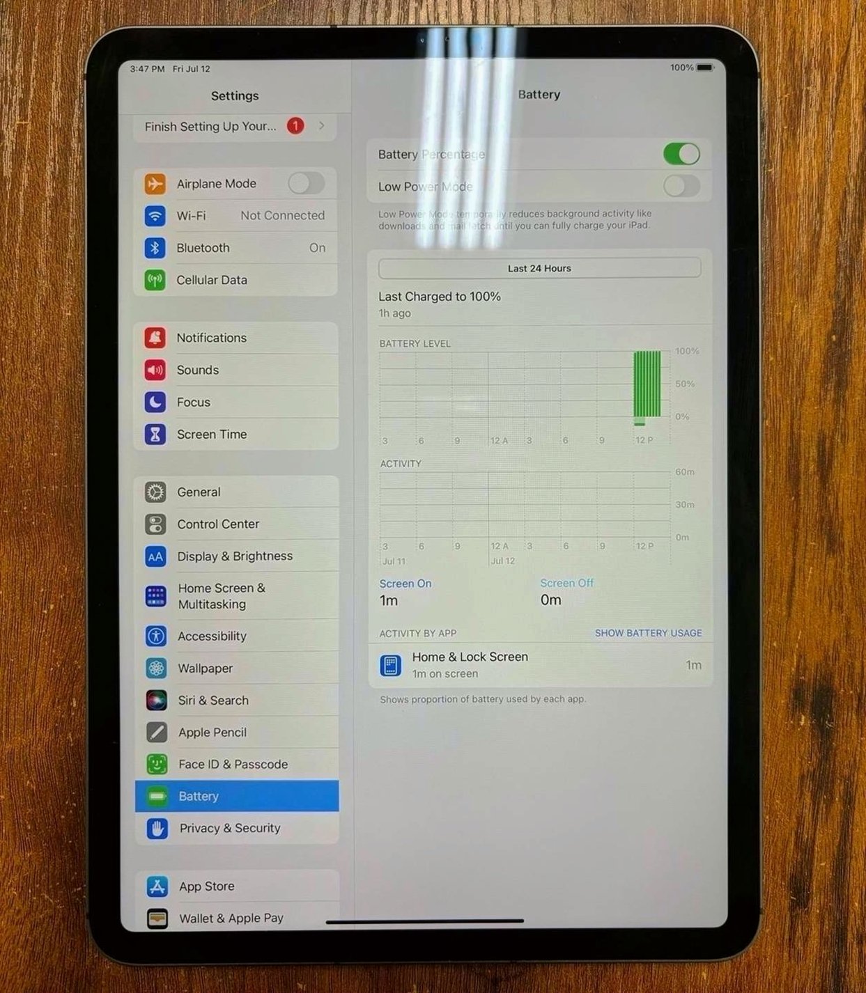 Apple iPad Pro 11-inch 3rd Gen 128GB Unlocked - Used image 2