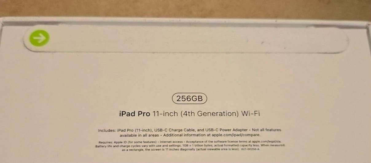 Apple iPad Pro 11 inch 4th Generation 256GB Silver Unlocked - Used image 5