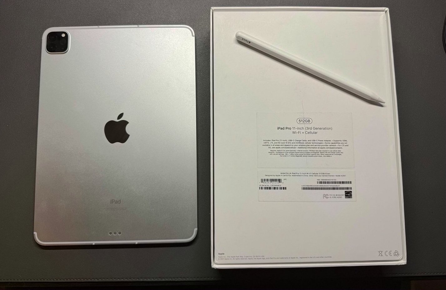 Apple iPad Pro 11 Inch (3rd Gen) 512GB Silver Unlocked - Used image 2