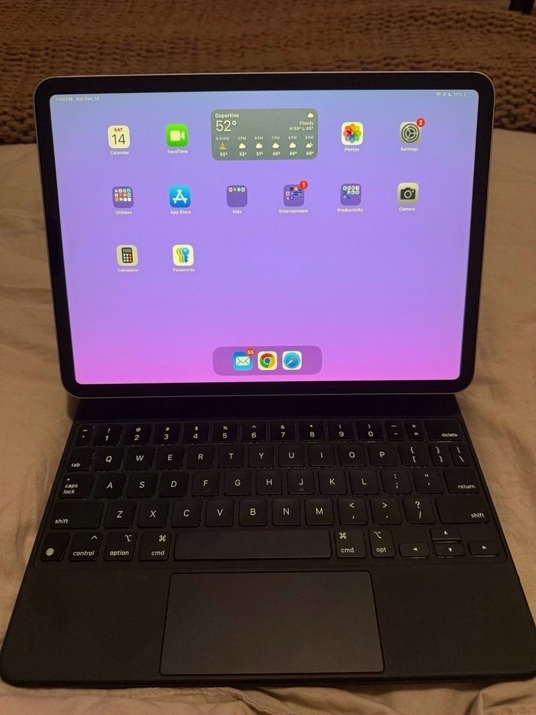 Apple iPad Pro 2 128GB Silver Unlocked - Used