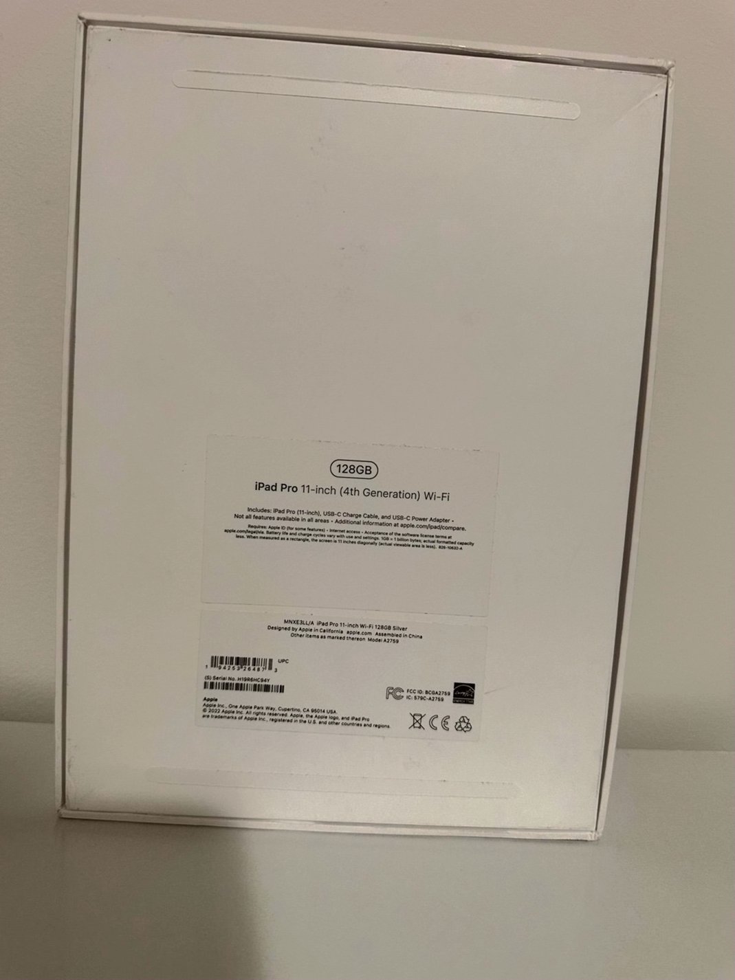 Apple iPad Pro 11 Inch 4th Generation 128GB Silver Unlocked - Used image 5