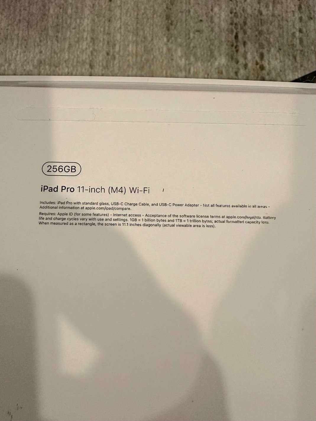 Apple iPad Pro 11 Inch M4 64GB Black Unlocked - Used image 5