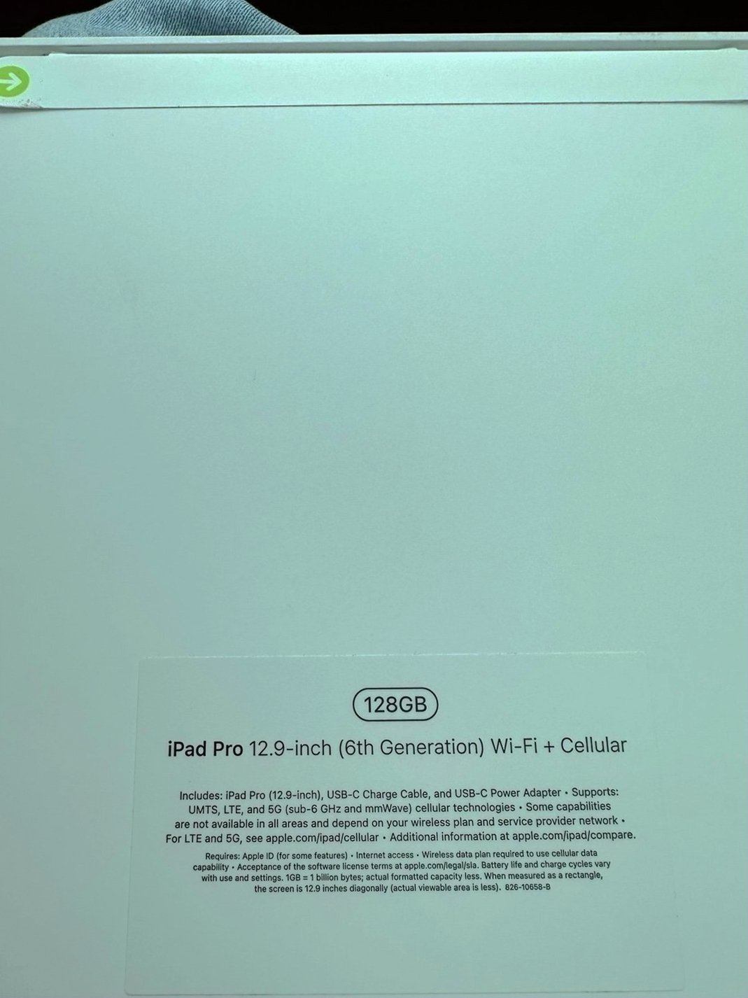 Apple iPad Pro 12.9 In 6th Generation 1TB Space Grey Unlocked - Used image 4