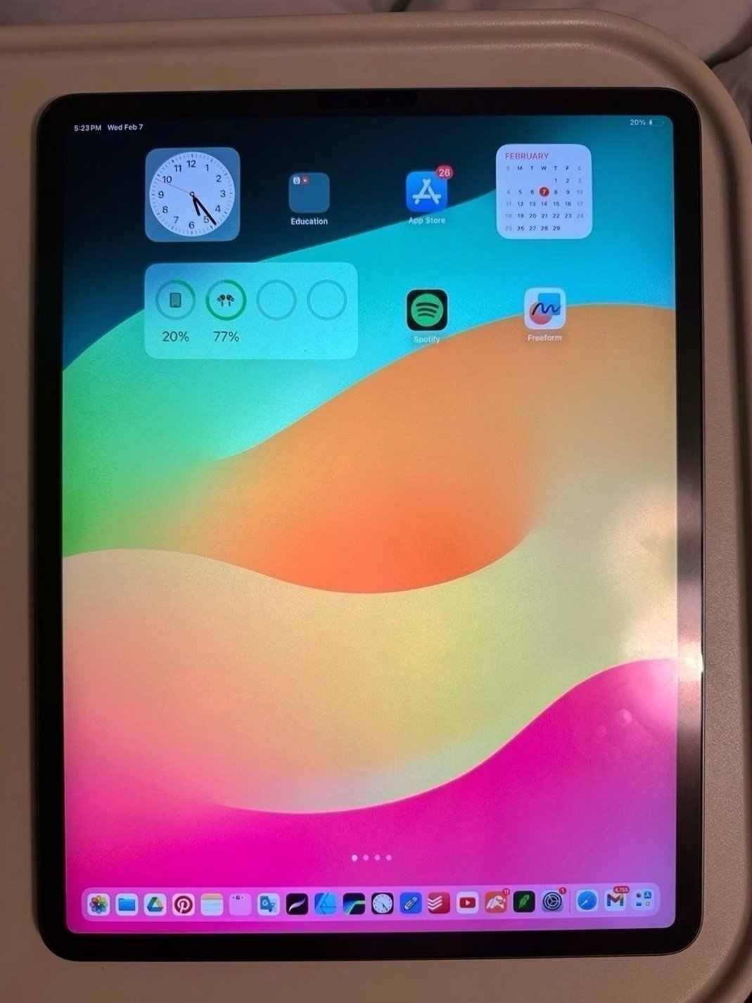 Apple iPad Pro 12.9 4th Gen 256GB Matte Screen Protector Used