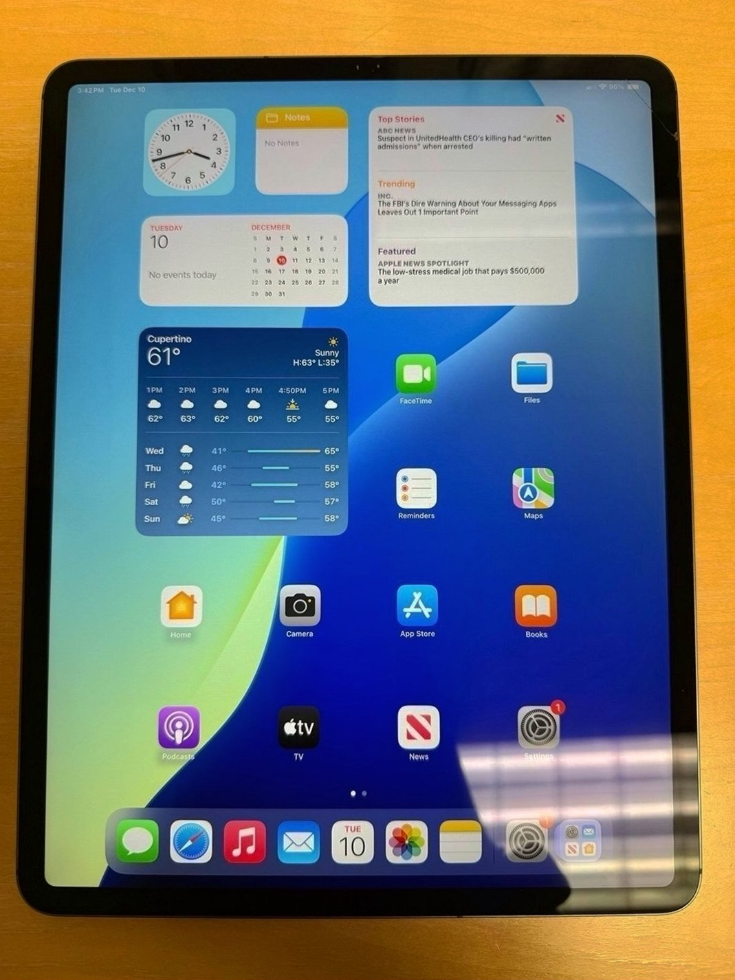 Apple iPad Pro 12.9" 4th Gen 512GB Gray Unlocked - Used