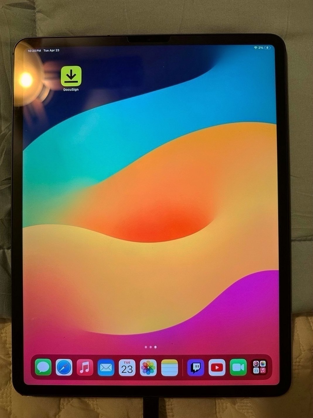 Apple iPad Pro 4th Generation 128GB Silver Unlocked - Used