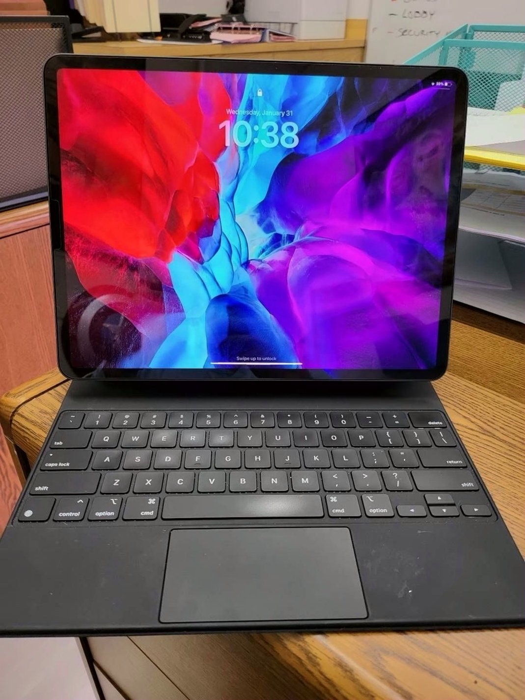 Apple iPad Pro 4th Generation 12.9 inch with Magic Keyboard and Apple Pencil 2 Unlocked - Used