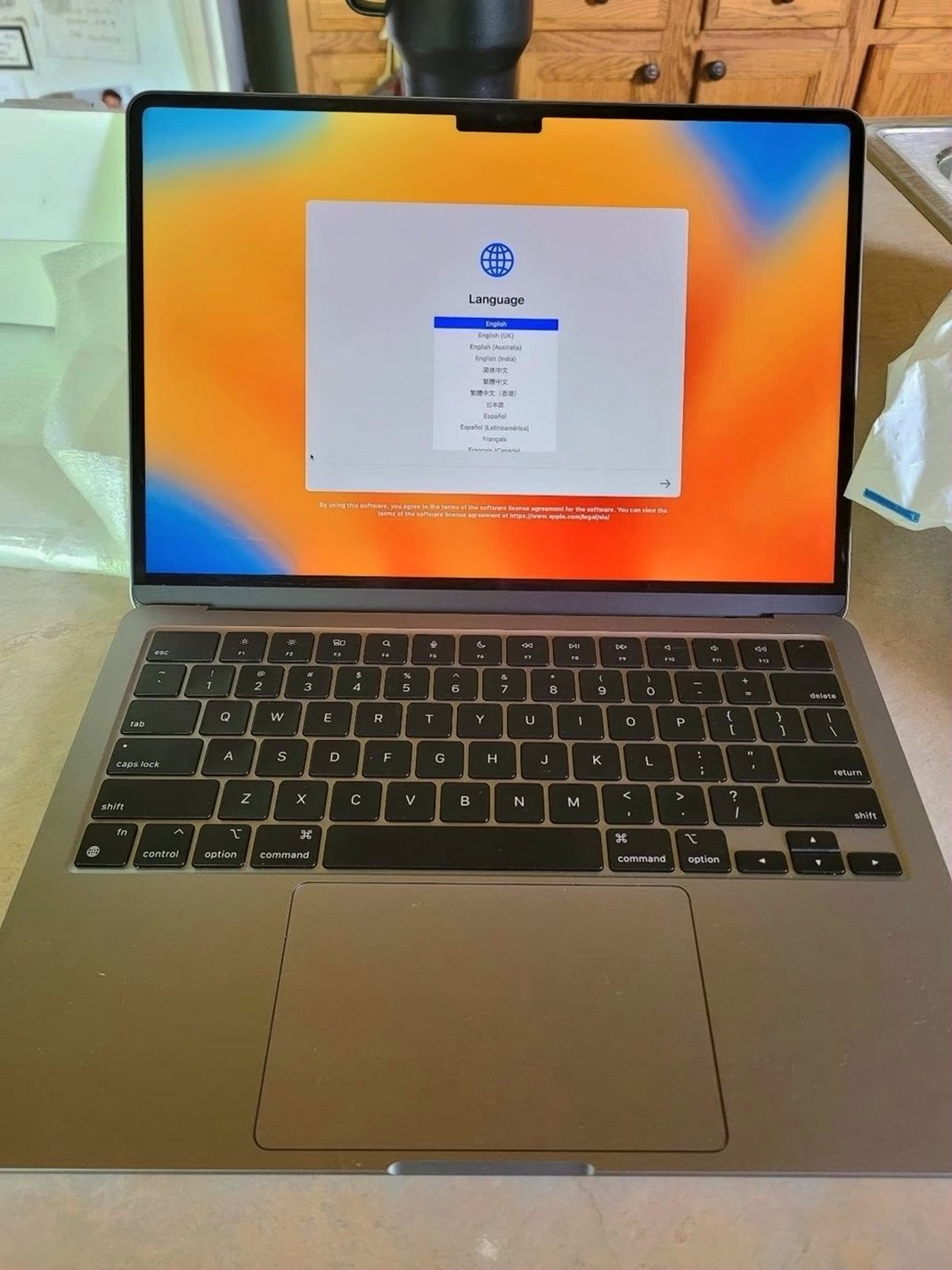 Apple MacBook Air M2 256GB Space Gray Unlocked - Used