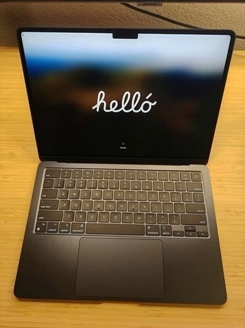 Apple MacBook Air 2024 M3 256GB Navy Blue Unlocked - Used image 3