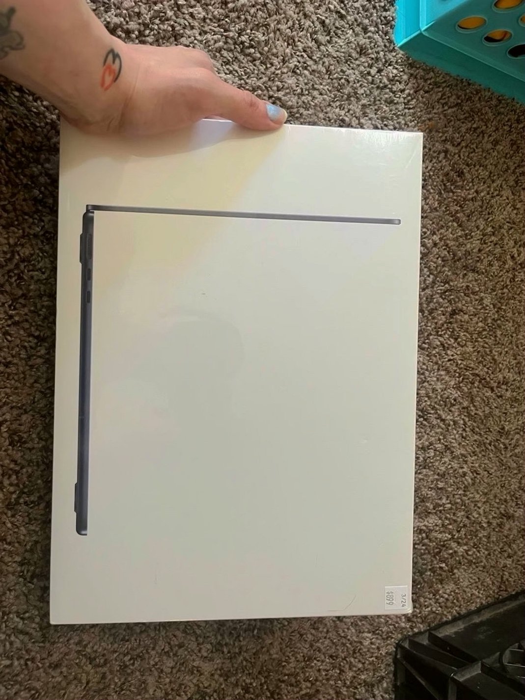 Apple MacBook Air 2022 256GB Midnight Blue - Used image 2