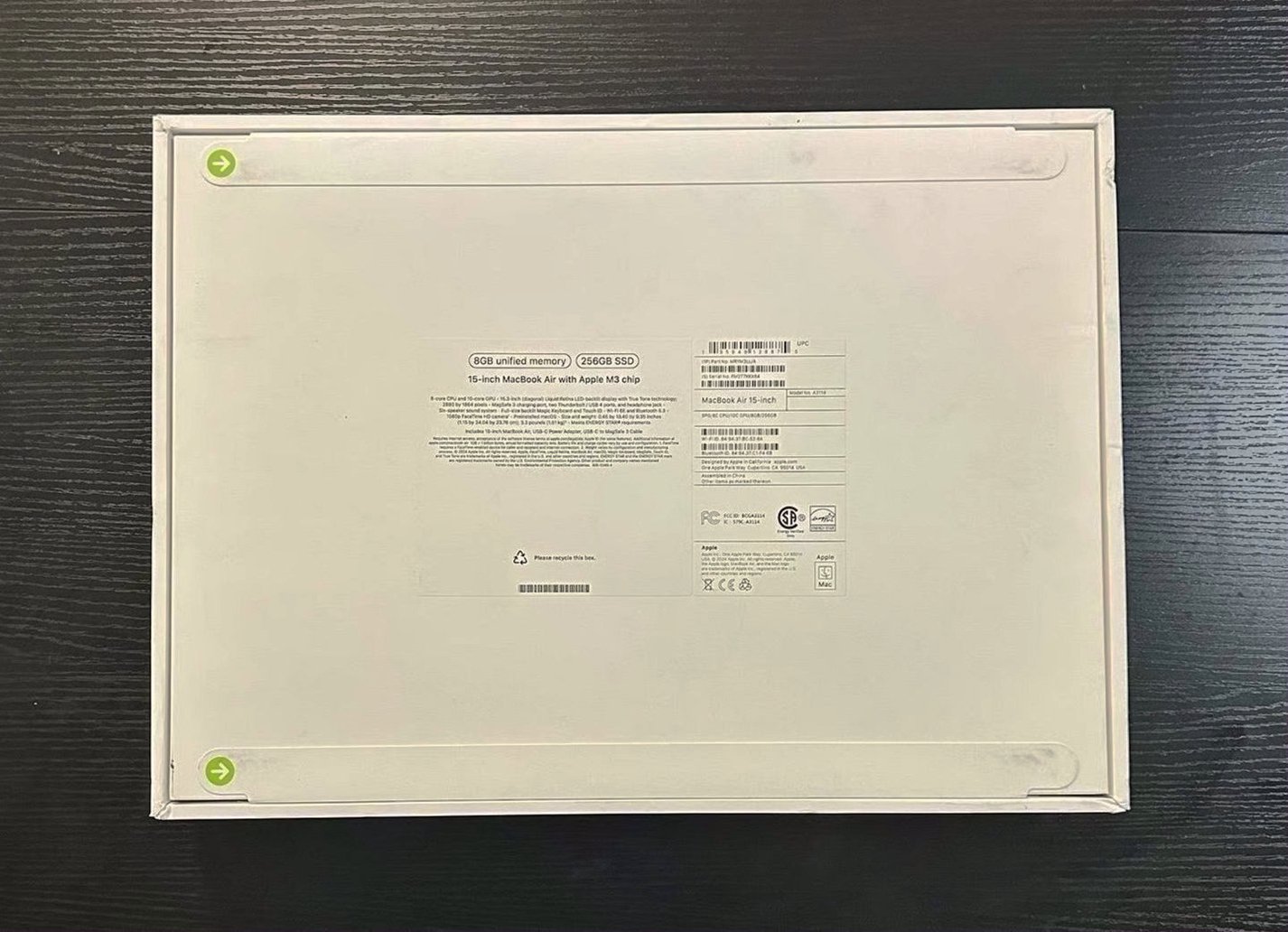 Apple MacBook Air 2024 256GB Silver Unlocked - Used image 2