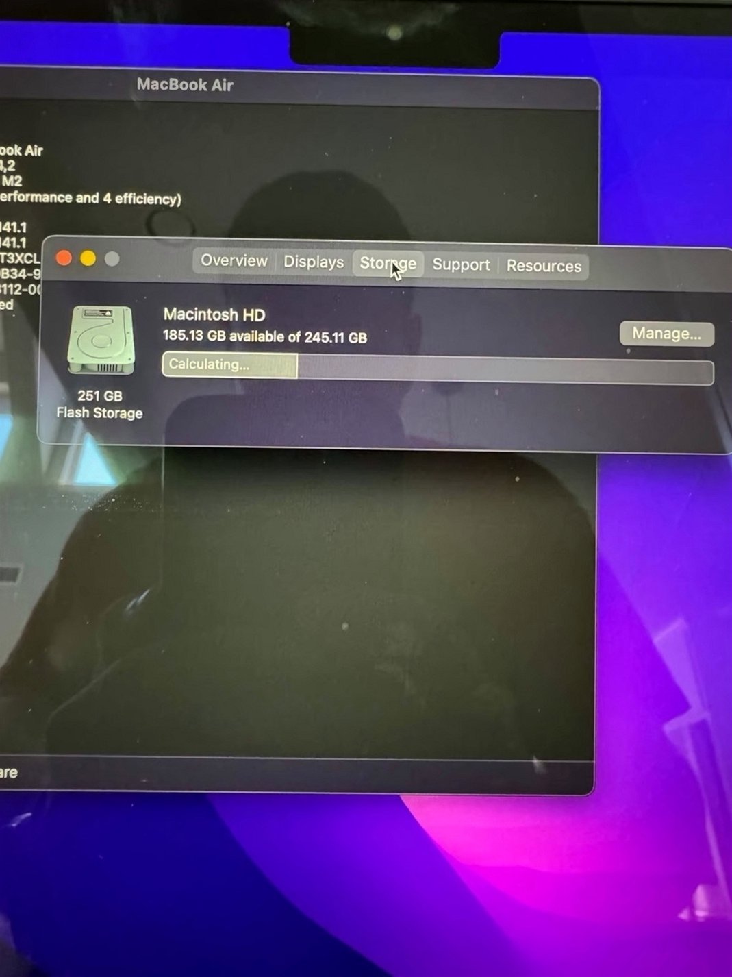 Apple MacBook Air 13in M2 256GB Space Gray Unlocked - Used image 5