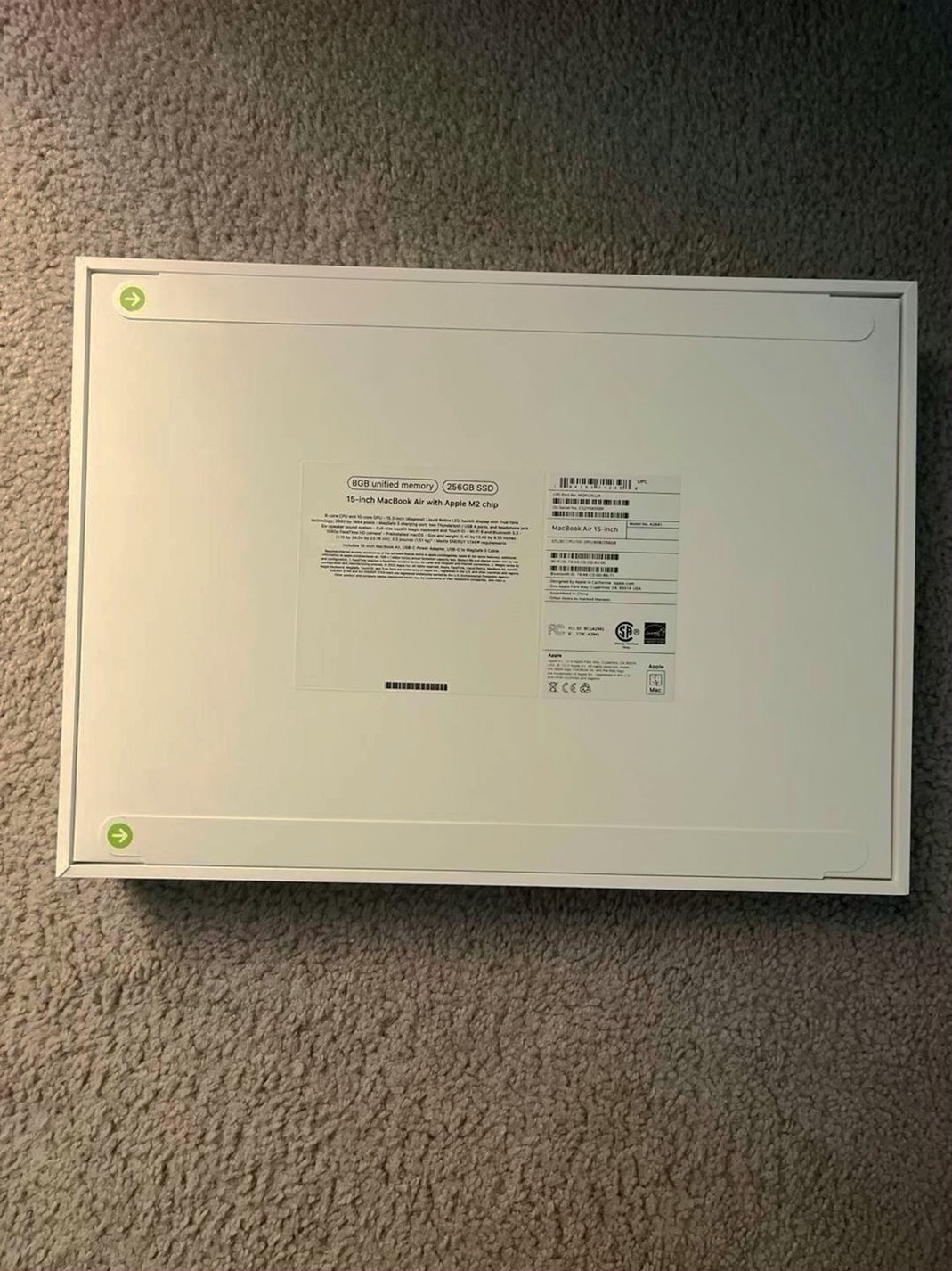 Apple MacBook Air 15-inch 256GB Starlight Used image 2