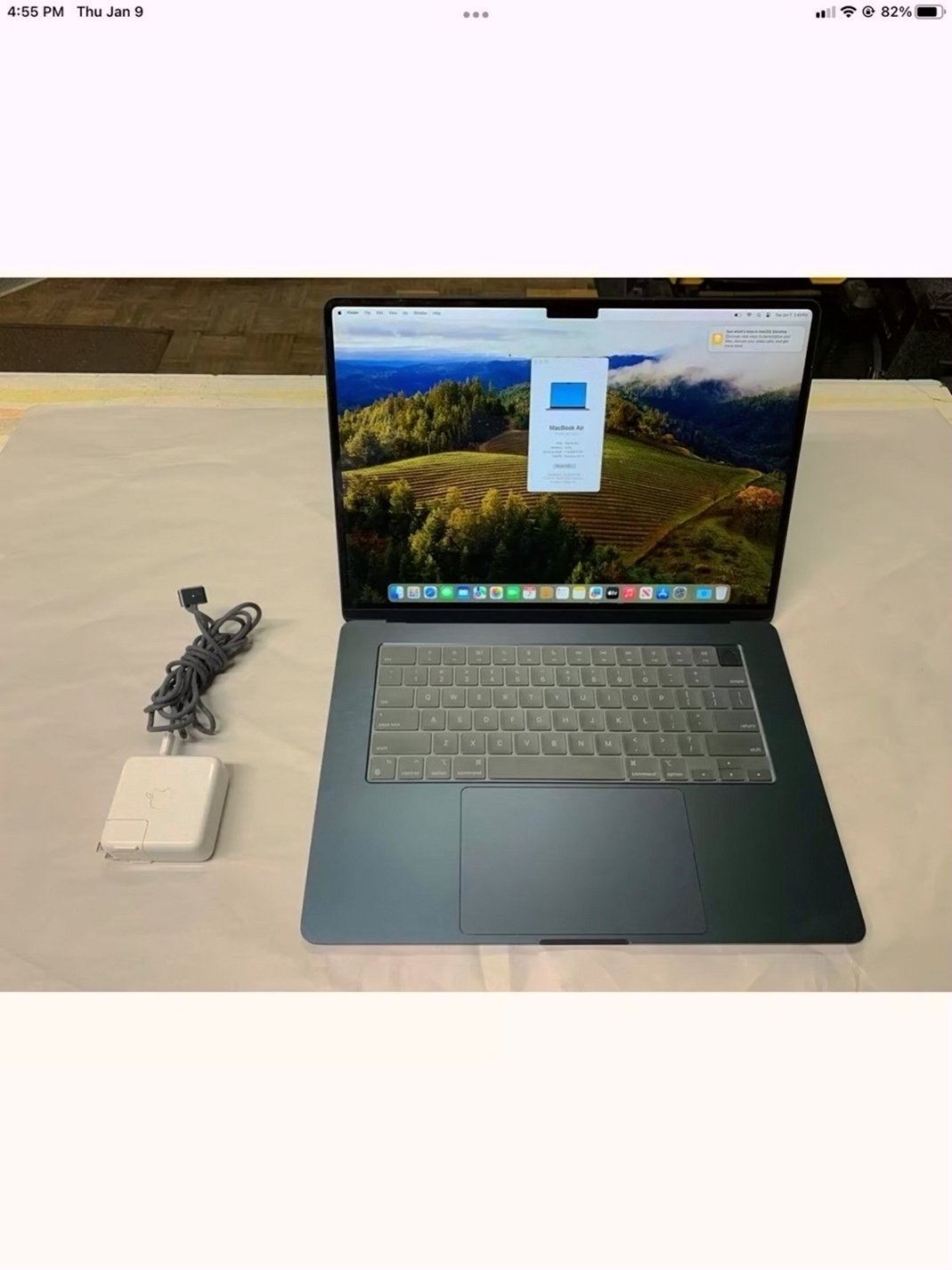 Apple MacBook Air 15-inch M2 256GB Blue - Used
