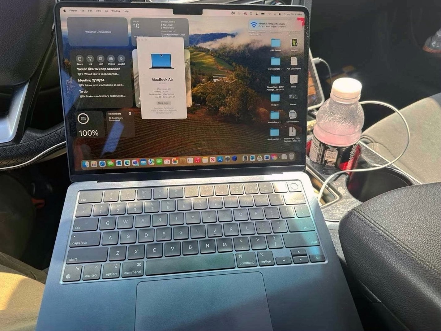 Apple Macbook Air A2681 M2 256GB Unlocked - Used image 2