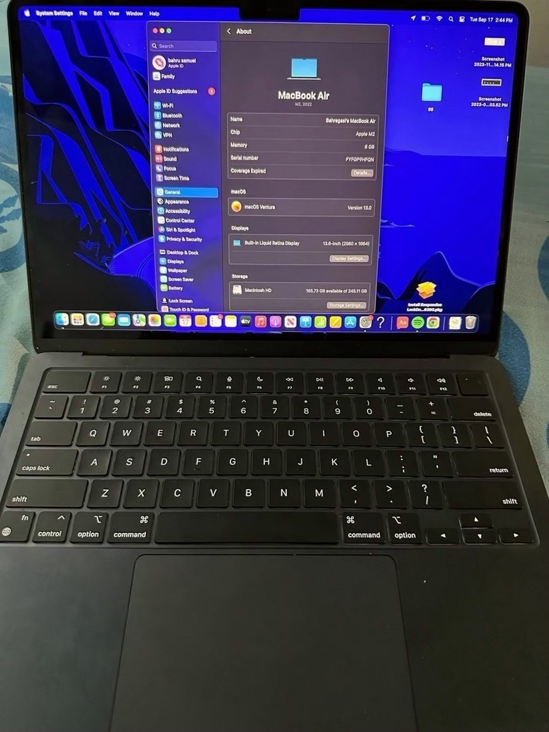 Apple MacBook Air M2 512GB Midnight Unlocked - Used image 2