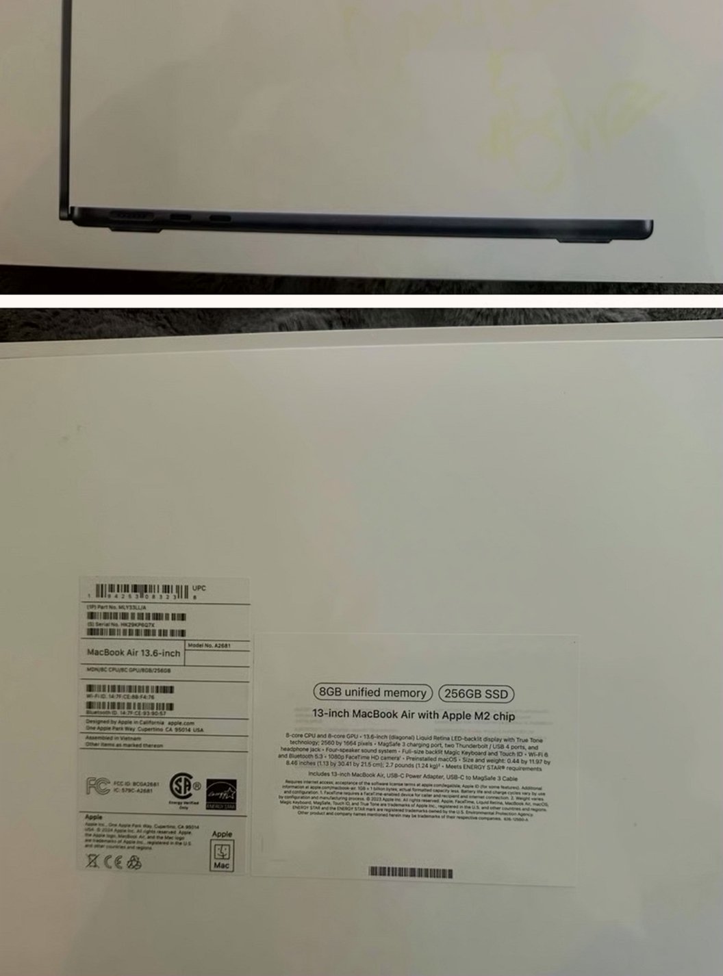 Apple MacBook Air 13'' 8GB Midnight - Used image 2