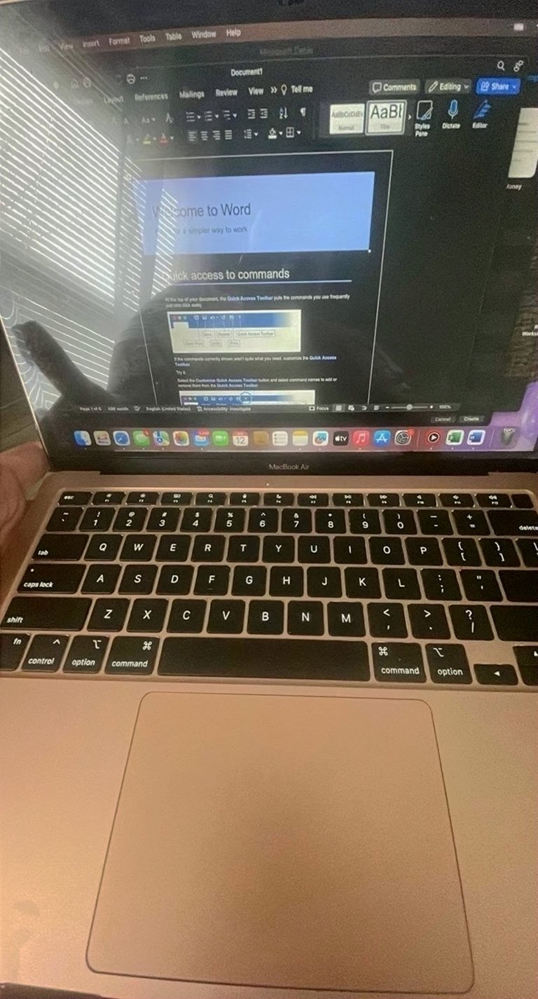 Apple Macbook Air 13in. M1 256GB Unlocked - Used image 2